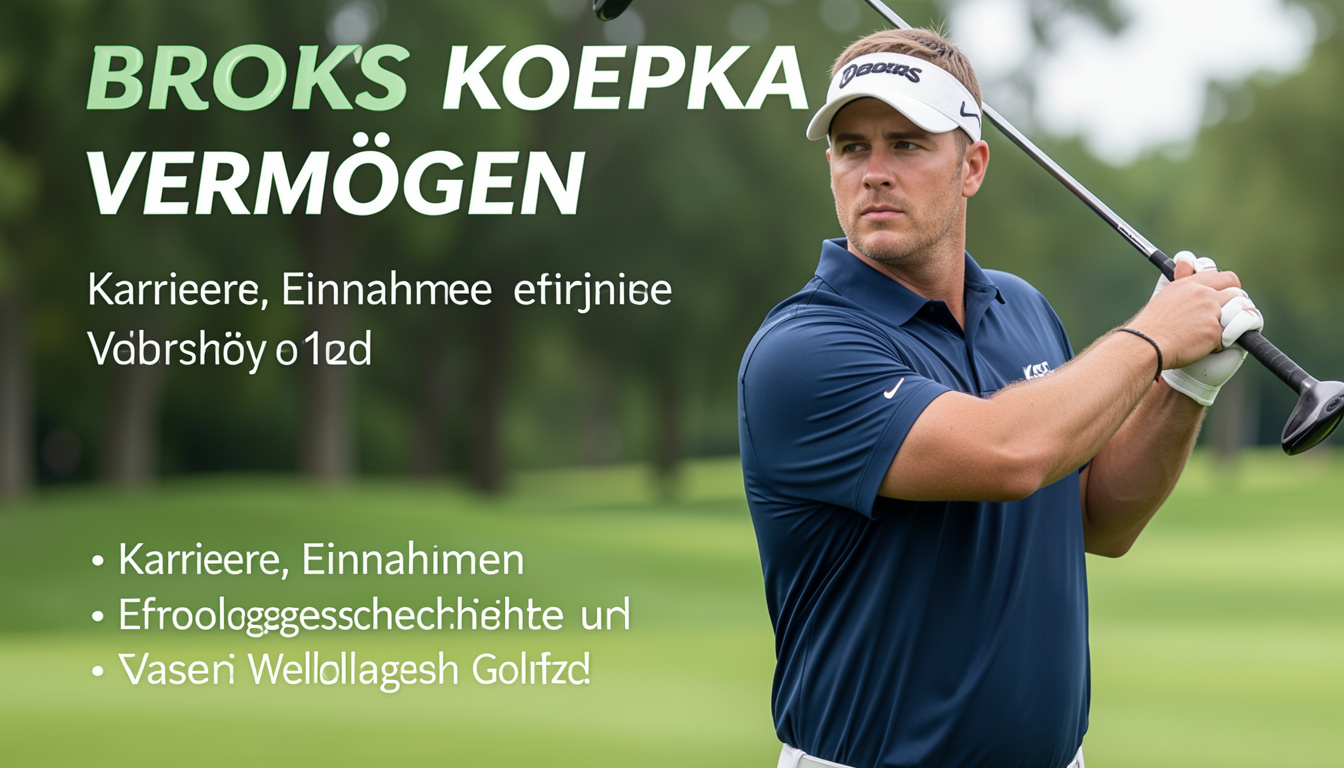 brooks koepka vermögen
